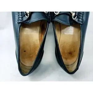 CHURCHS Mens Loafers HORSEBIT Dress Shoes Sz US 8.5 W Prima Classe Black England Church main image 3